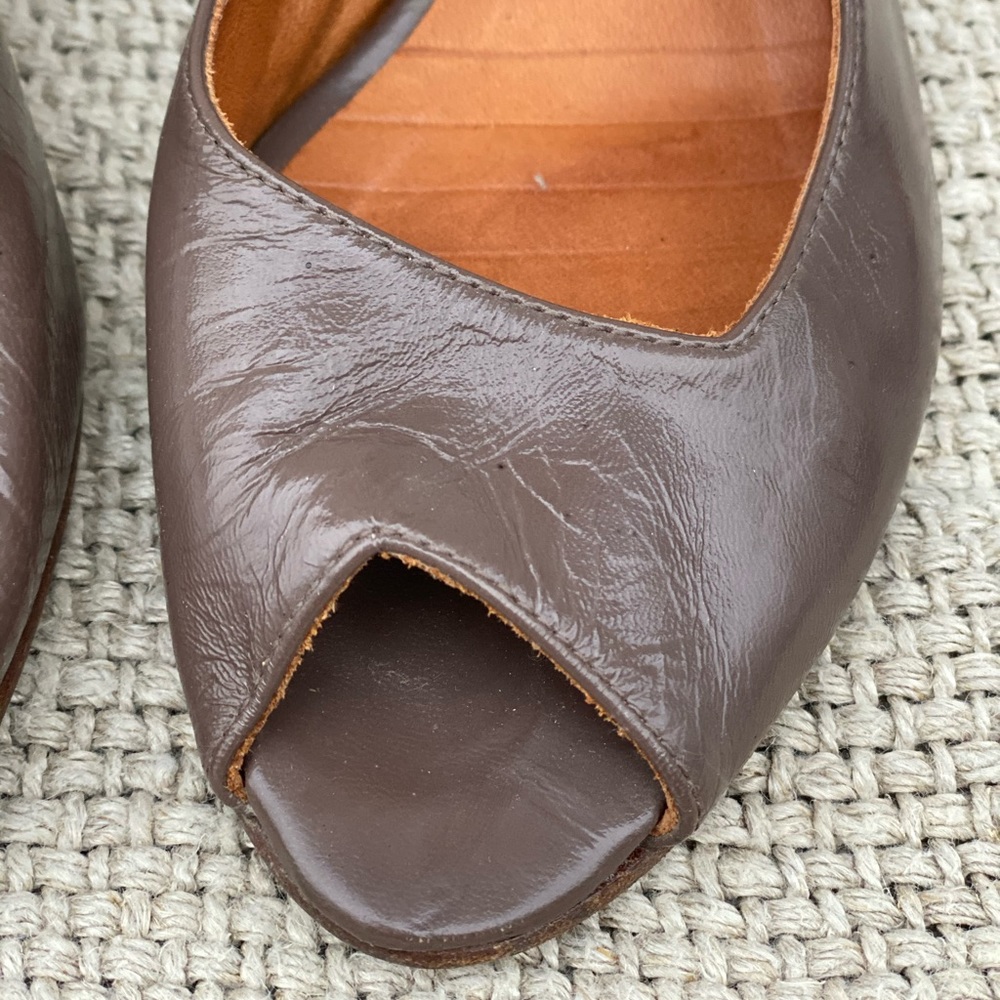 Chie Mihara open toe kitten heel pumps - Picture 13 of 13